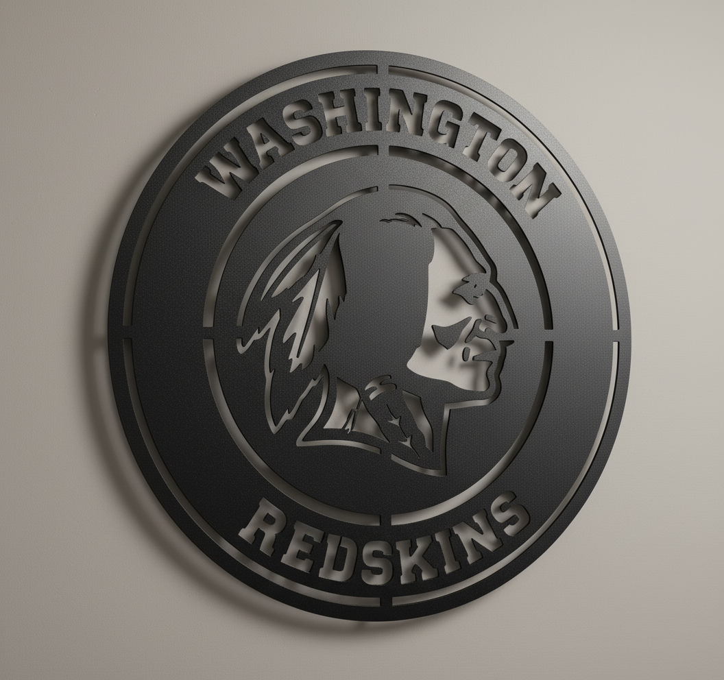 Washington Redskins Led Metal Wall Decor - Sport Fan 