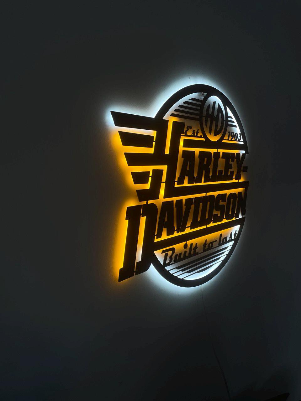 Special Design Harley Davidson Led Wall Sign very special harley davidson metal Led wall sign. 100% durable metal,Harley Gifts