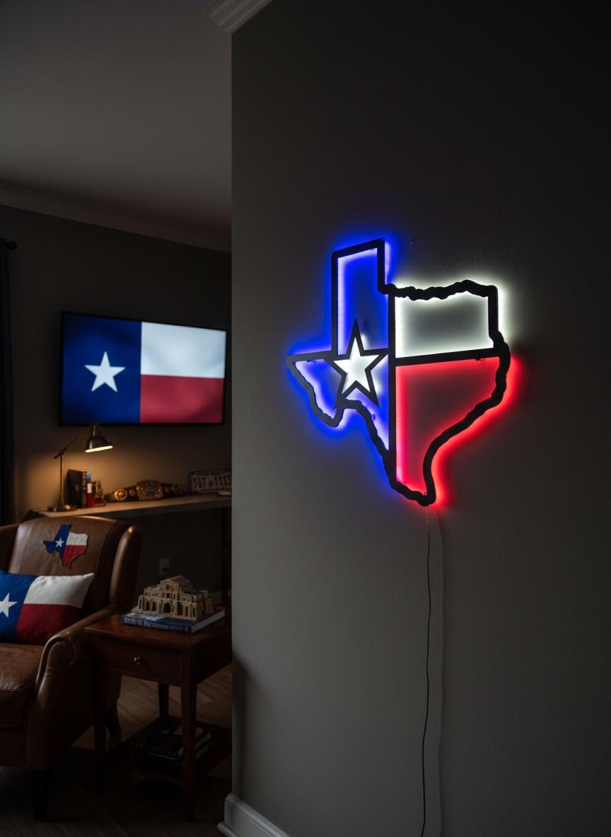 Texas State Bobcats Wall Decor - NCAA Team Logo Art - College Fan Gift