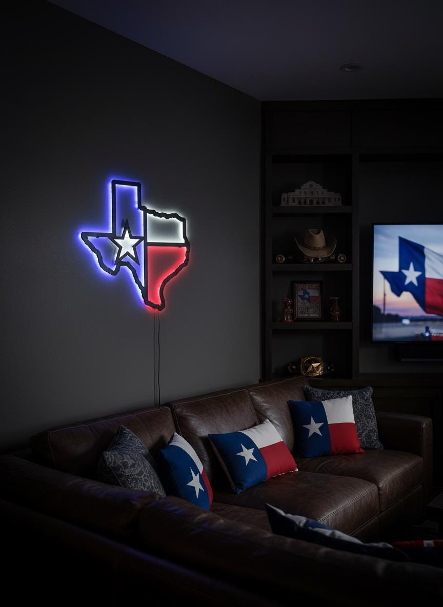 Texas State Bobcats Wall Decor - NCAA Team Logo Art - College Fan Gift