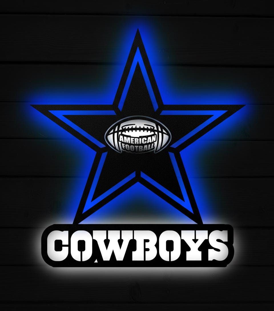 Dallas Stars Wall Art - Official NHL Team Logo Hockey Fan Game Room Decor