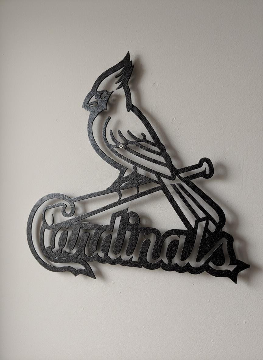 Arizona Cardinals Wall Art - Official Team Logo NFL Football Decor Gift